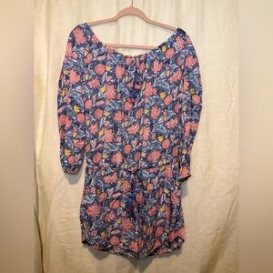 LOFT Multicolor Floral romper
